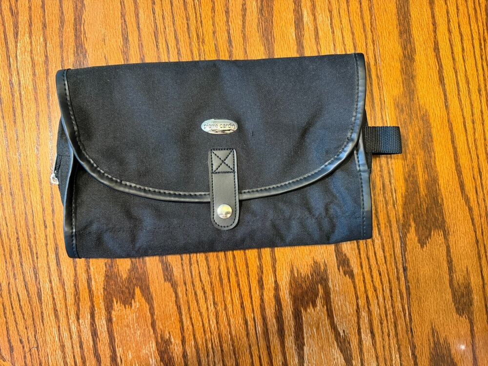 Pierre Cardin Cosmetic Case Makeup Bag Organizer Travel Shave Hanging Toiletry